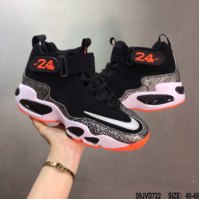 2020 Nike Air Griffey Max 1 GS Black Grey Orange White - Click Image to Close